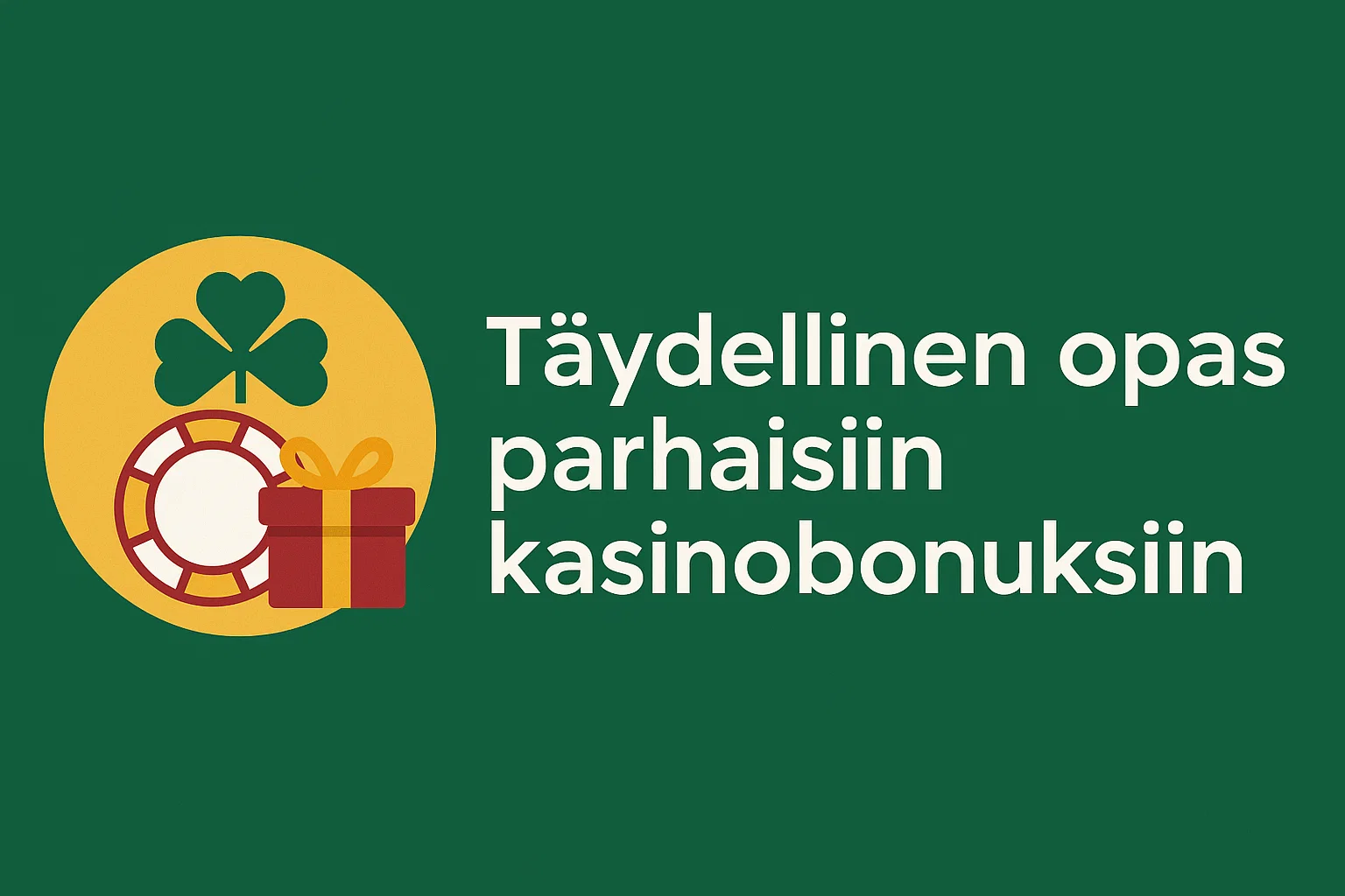 Täydellinen opas parhaisiin kasinobonuksiin