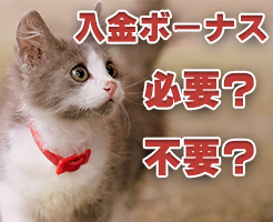 入金ボーナス　ライブカジノ　スロット